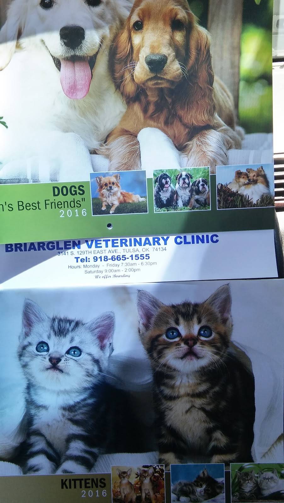 Briarglen Veterinary Clinic | 3141 S 129th E Ave, Tulsa, OK 74134, USA | Phone: (918) 665-1555