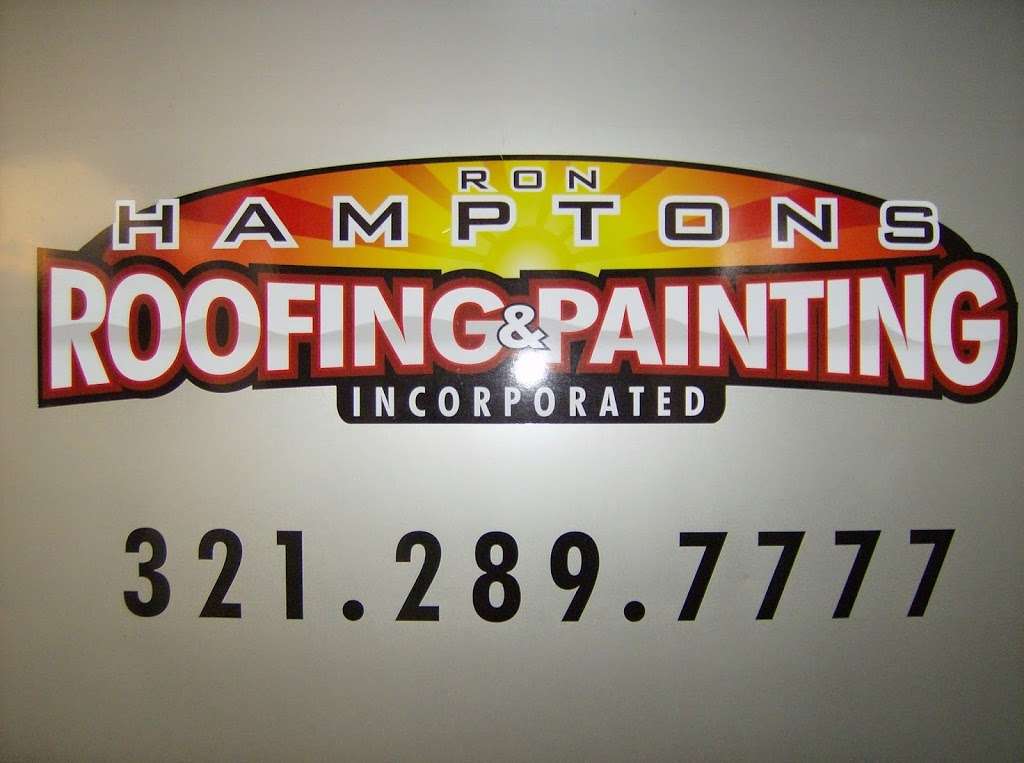 Ron Hamptons Roofing & Painting | 2090 E Jay Jay Rd, Titusville, FL 32796, USA | Phone: (321) 289-7777