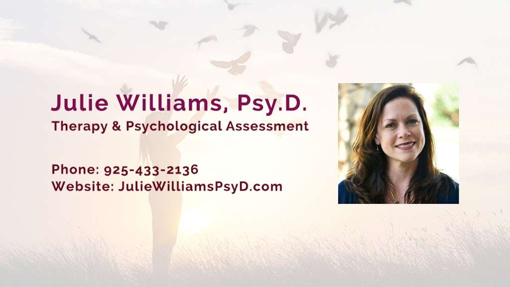 Julie Williams, Psy.D. - Licensed Psychologist | 925 Ygnacio Valley Rd #102a, Walnut Creek, CA 94596, USA | Phone: (925) 433-2136