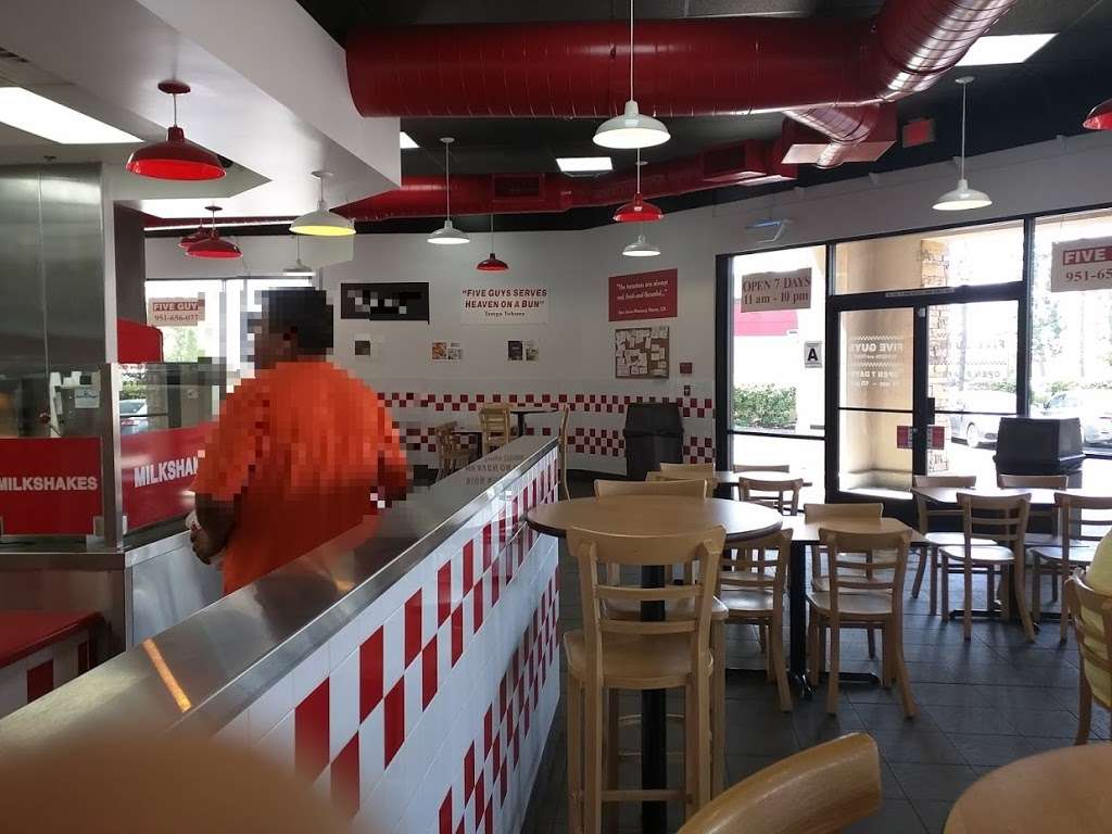 Five Guys | 12515 Frederick St, Moreno Valley, CA 92553, USA | Phone: (951) 656-0777