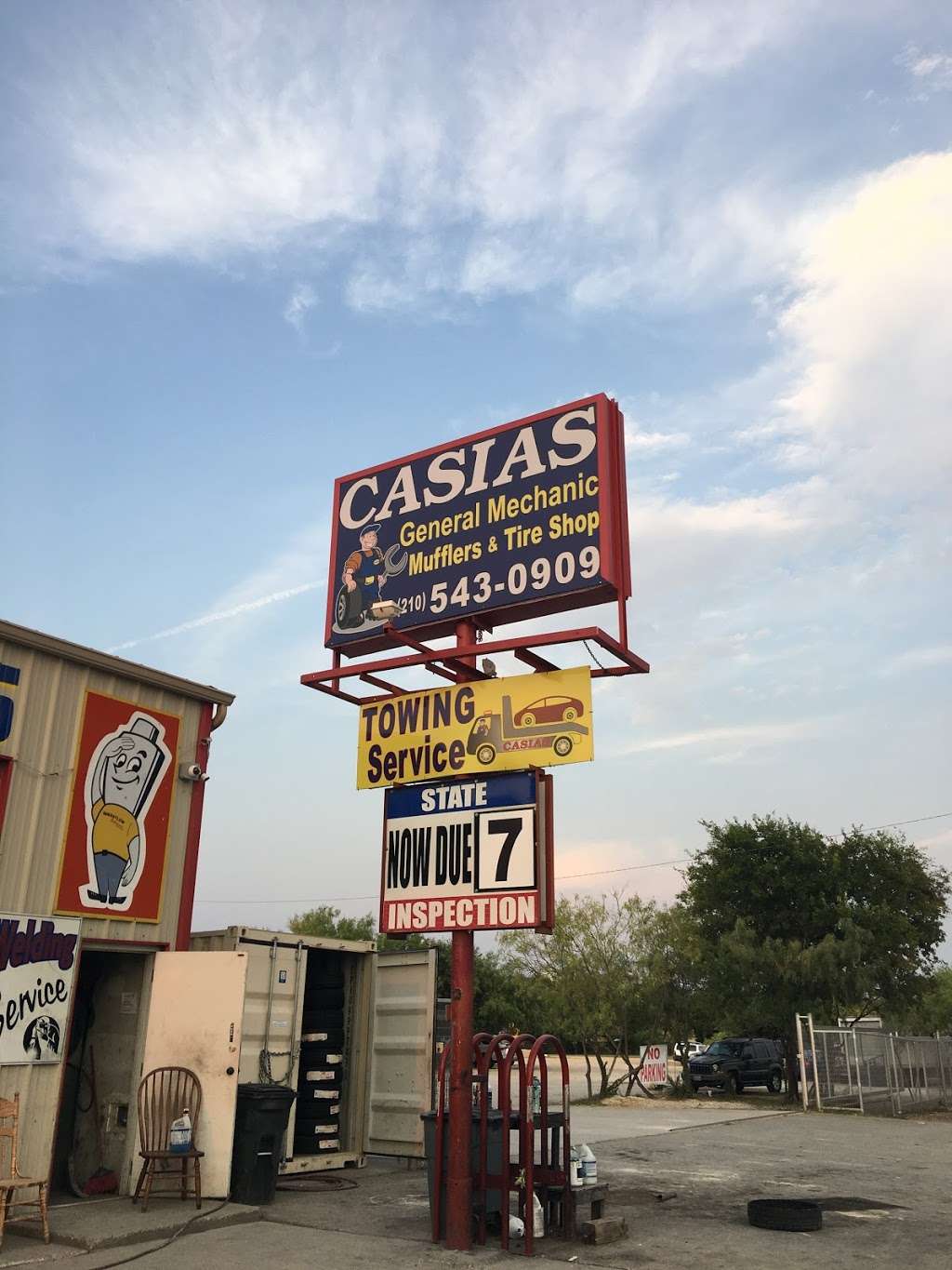 Casias Automotive & Tire Shop | 8715 Grissom Rd, San Antonio, TX 78251, USA | Phone: (210) 543-0909