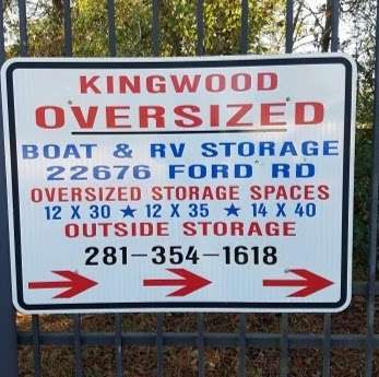 Kingwood Oversized Storage | 22676 Ford Rd, Porter, TX 77365, USA | Phone: (281) 354-1618