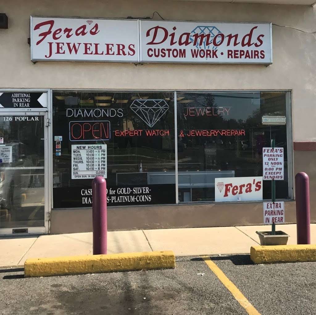 Feras Jewelers | 126 Poplar St, Williamstown, NJ 08094, USA | Phone: (856) 728-1600