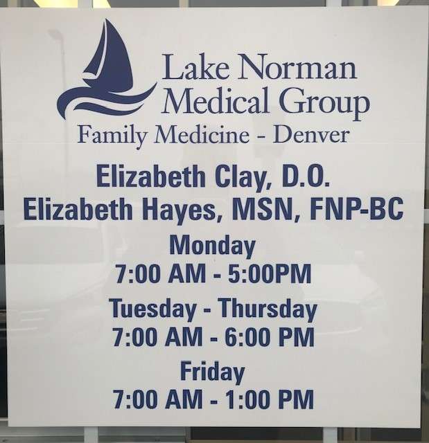 Elizabeth Hayes, MSN, FNP-BC | 294 N Old North Carolina Hwy 16, Denver, NC 28037, USA | Phone: (704) 660-4041