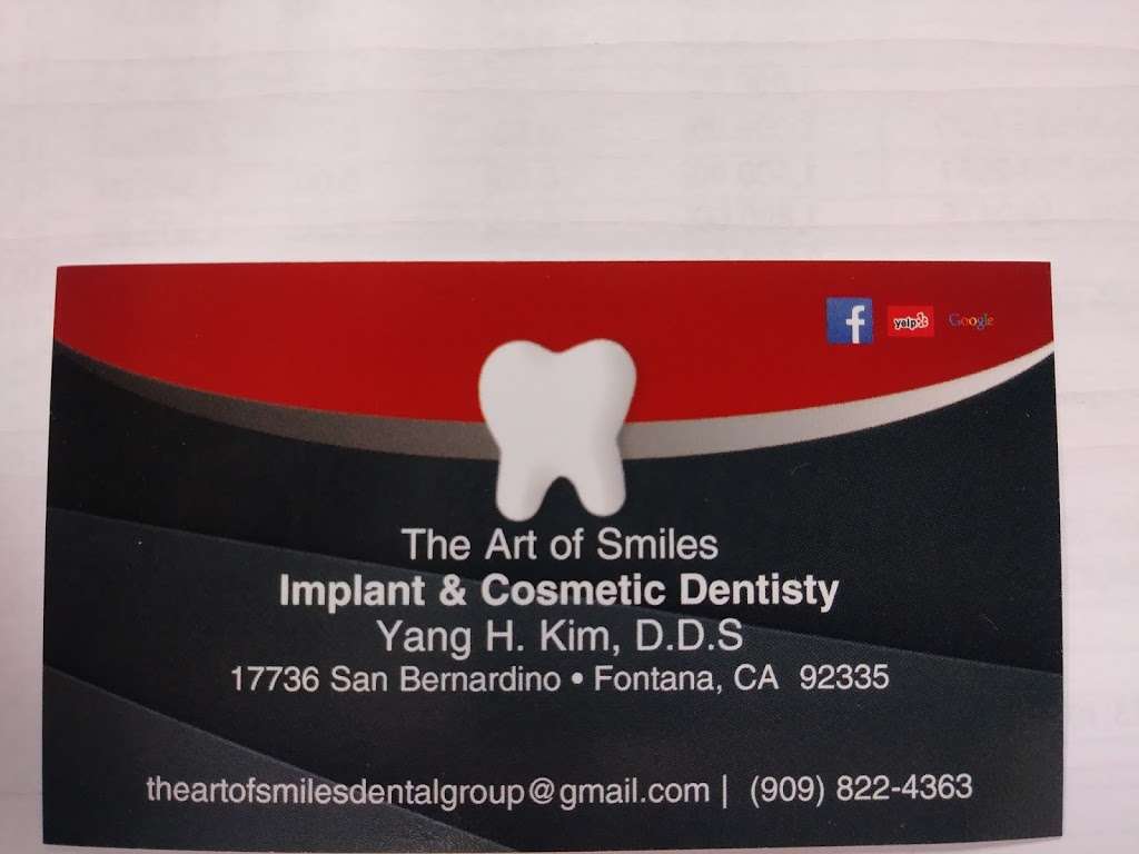 The Art of Smiles Dental Group | 17736 San Bernardino Ave, Fontana, CA 92335, USA | Phone: (909) 822-4363