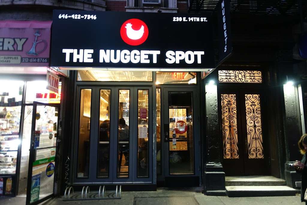 The Nugget Spot | 230 E 14th St, New York, NY 10003, USA | Phone: (646) 422-7346