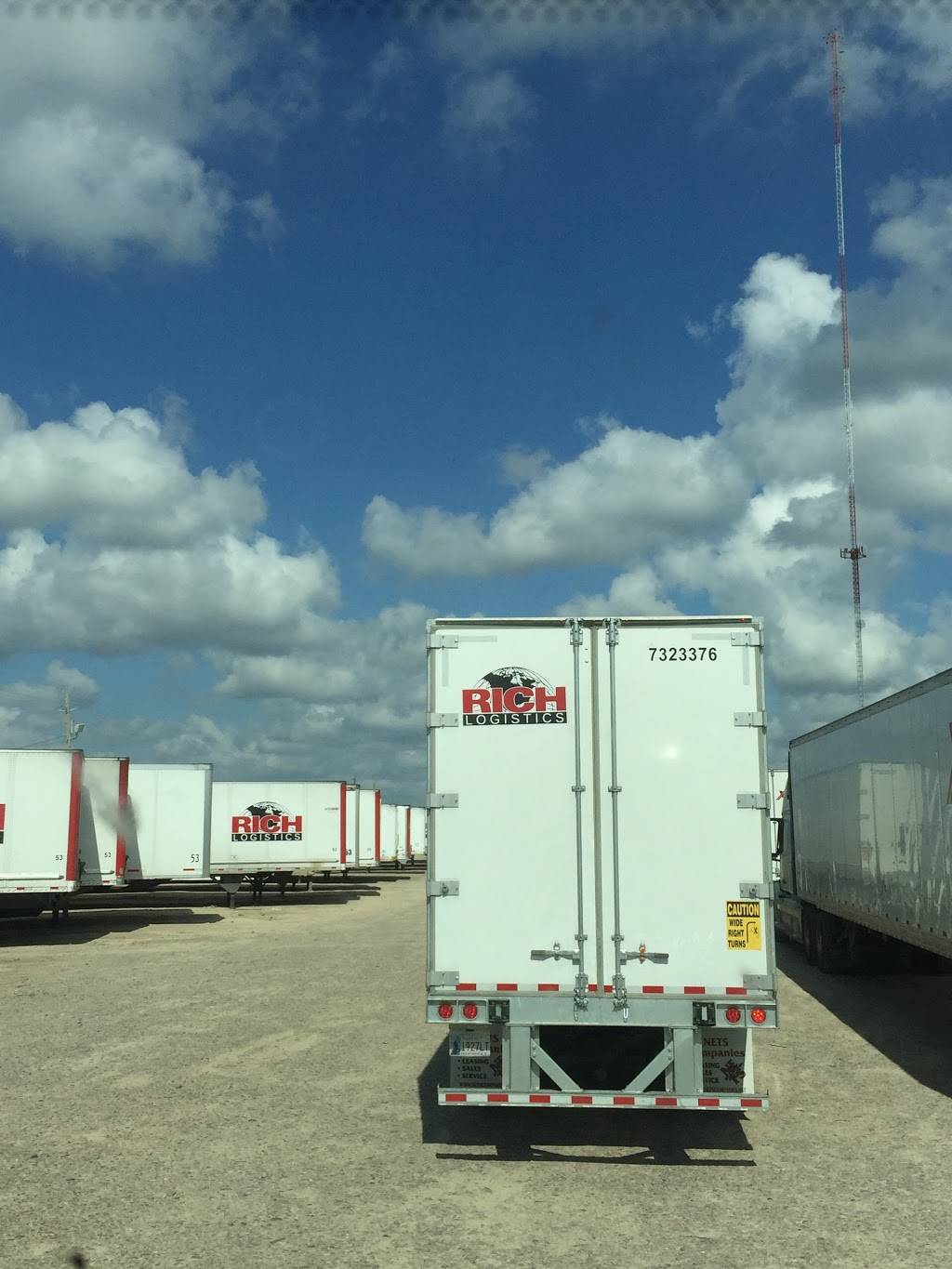 Rich Logistics | 22239 Mines Rd, Laredo, TX 78045, USA | Phone: (956) 726-8540