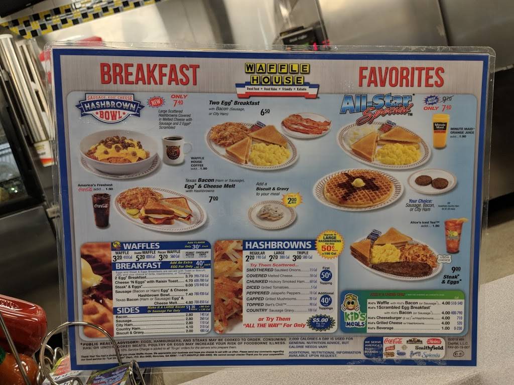 Waffle House | 3800 Flat Shoals Rd, Union City, GA 30291, USA | Phone: (770) 964-4460