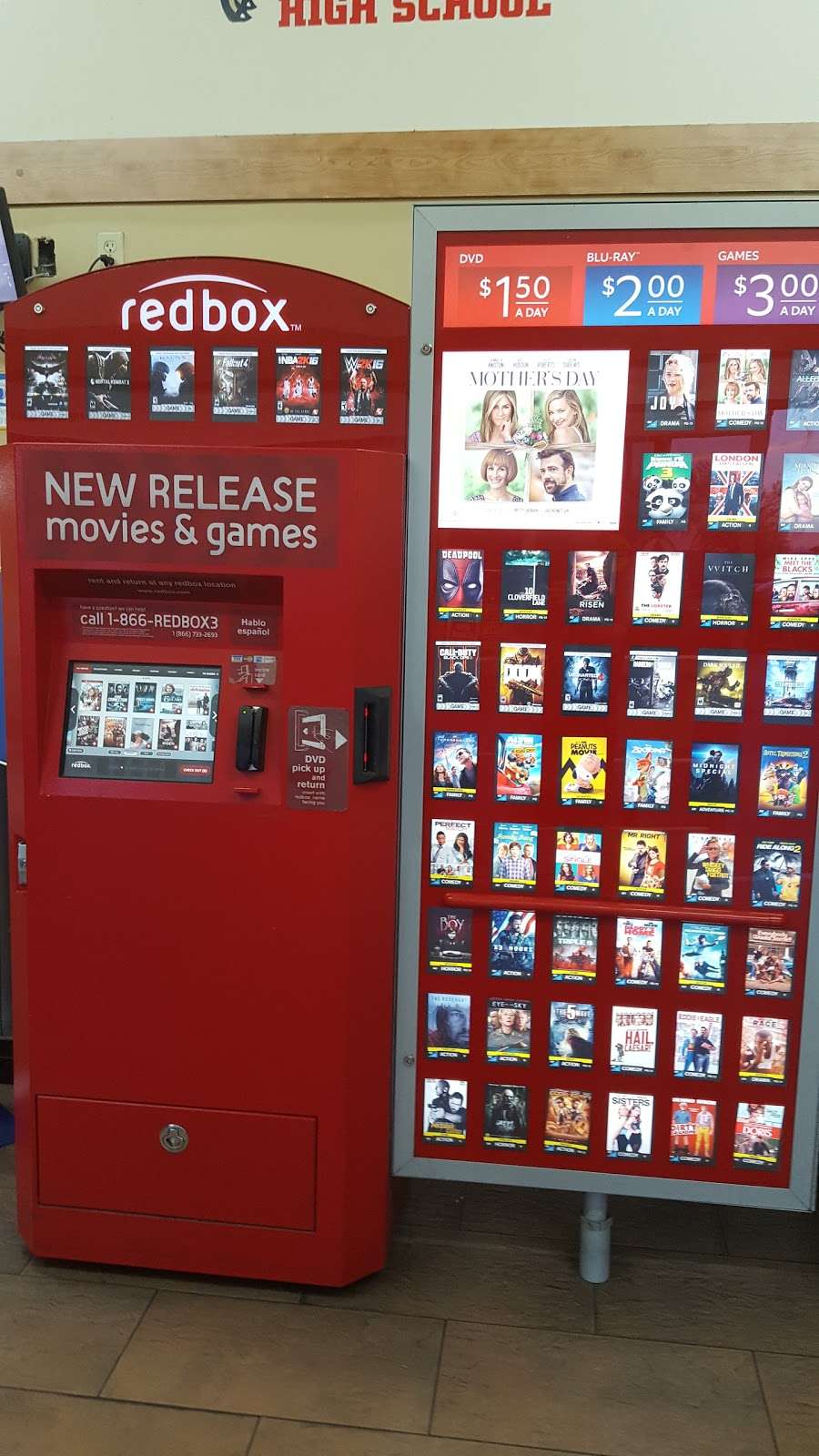 Redbox | 2435 E Baseline Rd, Phoenix, AZ 85042, USA | Phone: (866) 733-2693