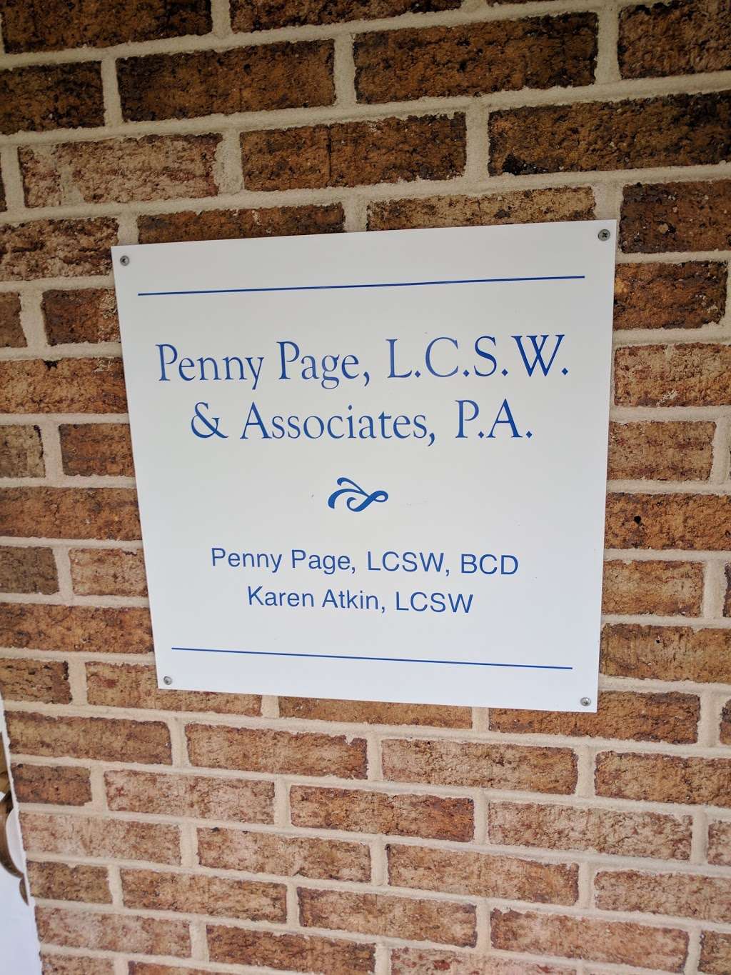 Penny Page, L.C.S.W., & Associates, P.A. | 630 Salem Ave, Woodbury, NJ 08096, USA | Phone: (856) 848-6330