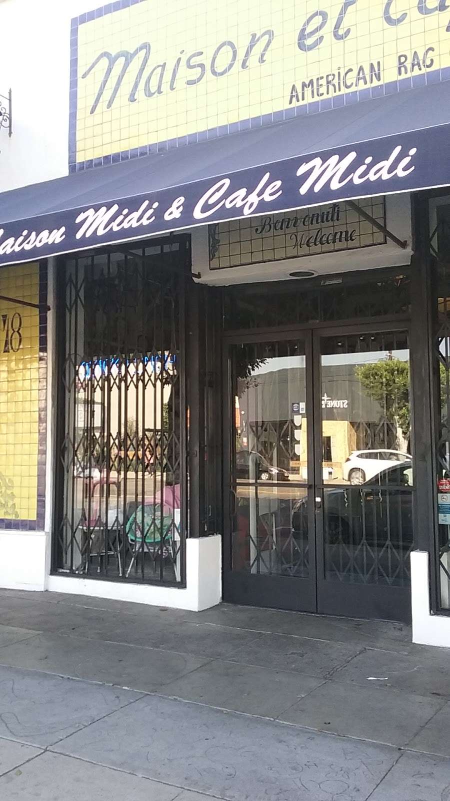 Cafe Midi | 148 South La Brea Ave, Los Angeles, CA 90036, USA | Phone: (323) 939-9860