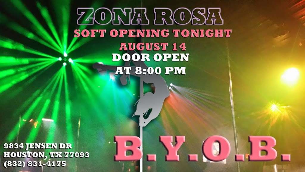 Zona Rosa Cabaret | 9834 Jensen Dr, Houston, TX 77093