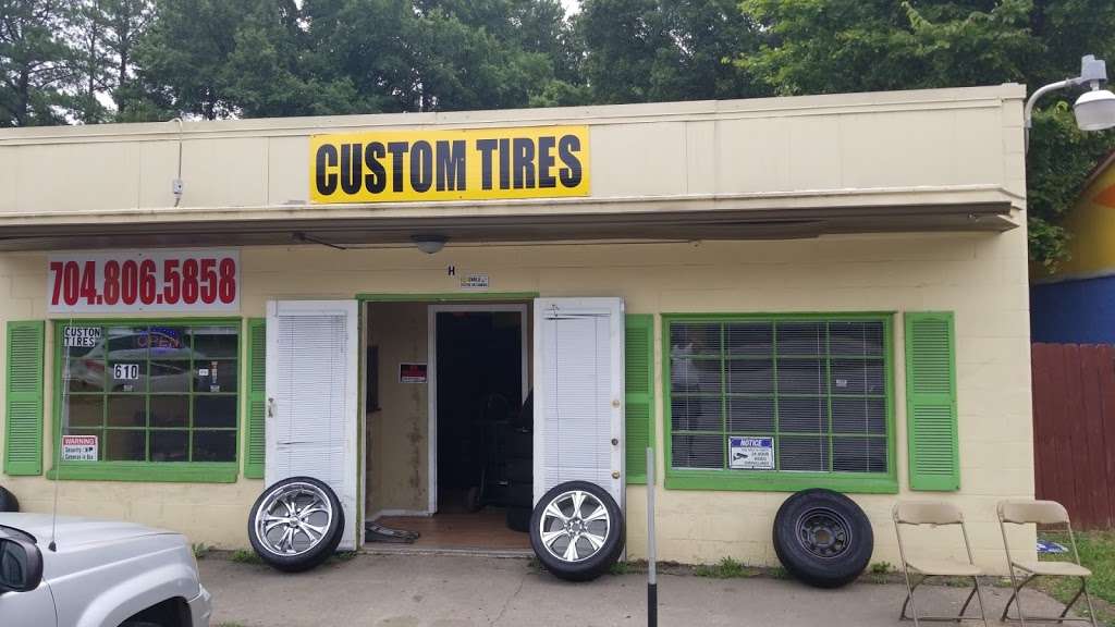 Custom Tires | 610 W Sugar Creek Rd, Charlotte, NC 28213, USA | Phone: (704) 806-5858