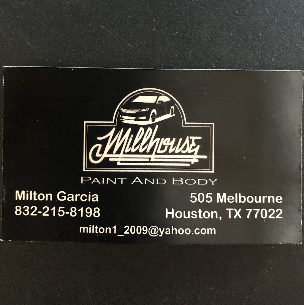 MillHouse Paint & Body | 3919 Irvington Blvd, Houston, TX 77009, USA | Phone: (832) 215-8198
