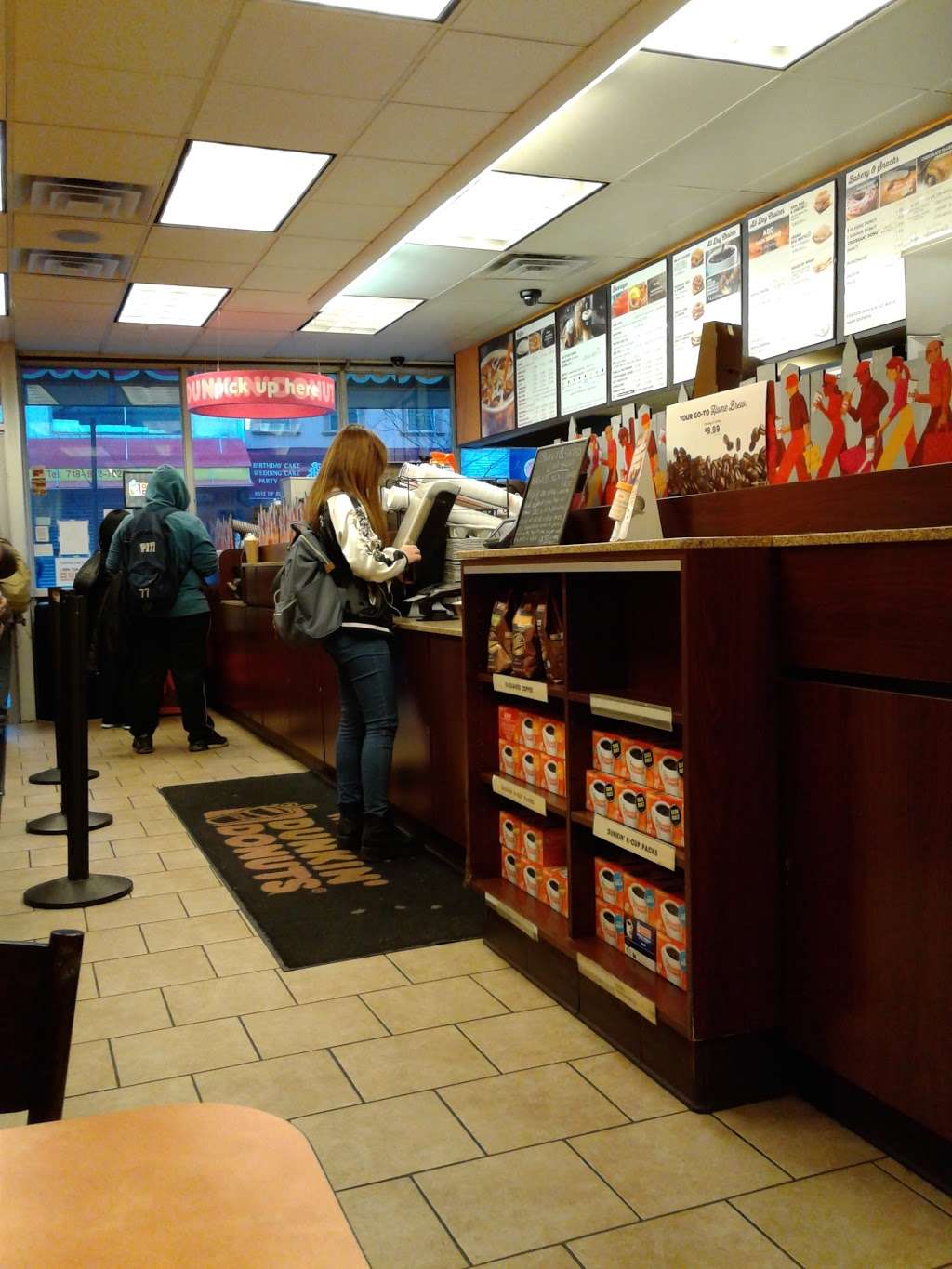 Dunkin Donuts | 8513 18th Ave, Brooklyn, NY 11214, USA | Phone: (718) 234-7488