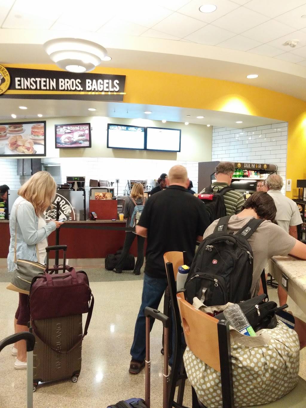 Einstein Bros. Bagels | 3201 W Airport Way Departures, Boise, ID 83705 | Phone: (800) 224-3563