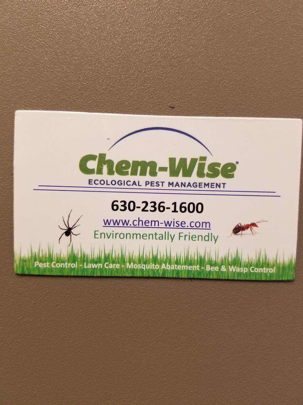 Chem-Wise Ecological Pest Management | 2600 Beverly Dr #106, Aurora, IL 60502, USA | Phone: (630) 236-1600
