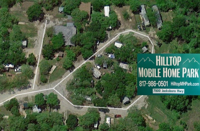 Hilltop Mobile Home Park | 7800 Jacksboro Hwy, Fort Worth, TX 76135, USA | Phone: (817) 986-0501