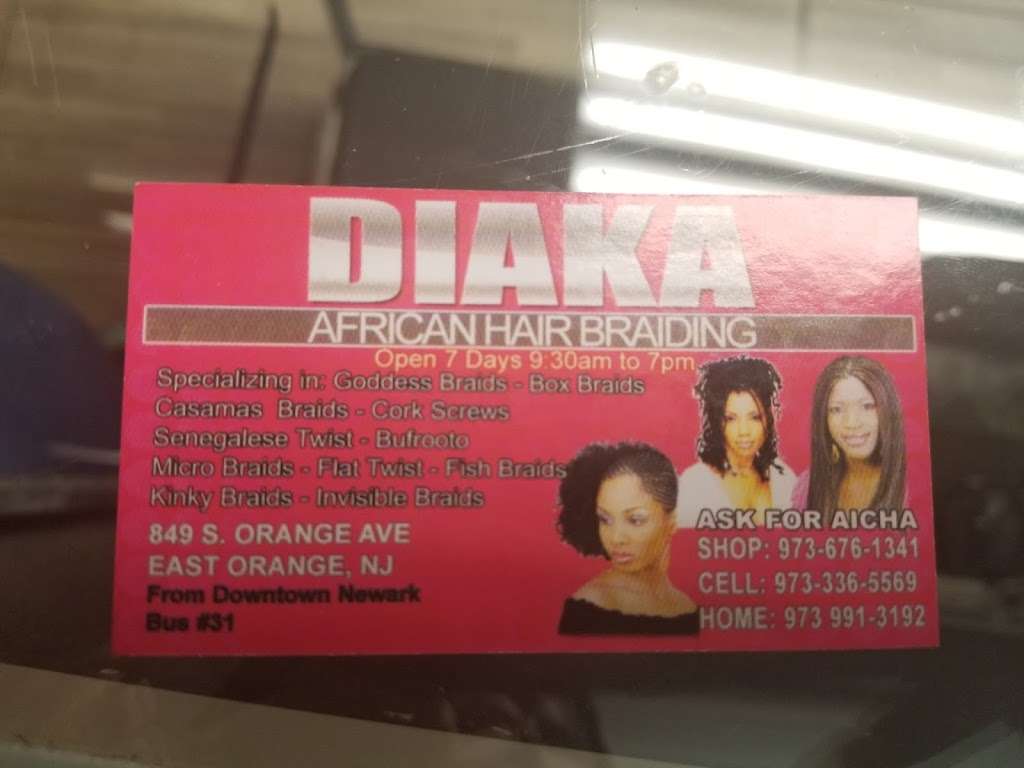 Diaka African Hair Braiding | 849 S Orange Ave, East Orange, NJ 07018, USA | Phone: (973) 766-1863
