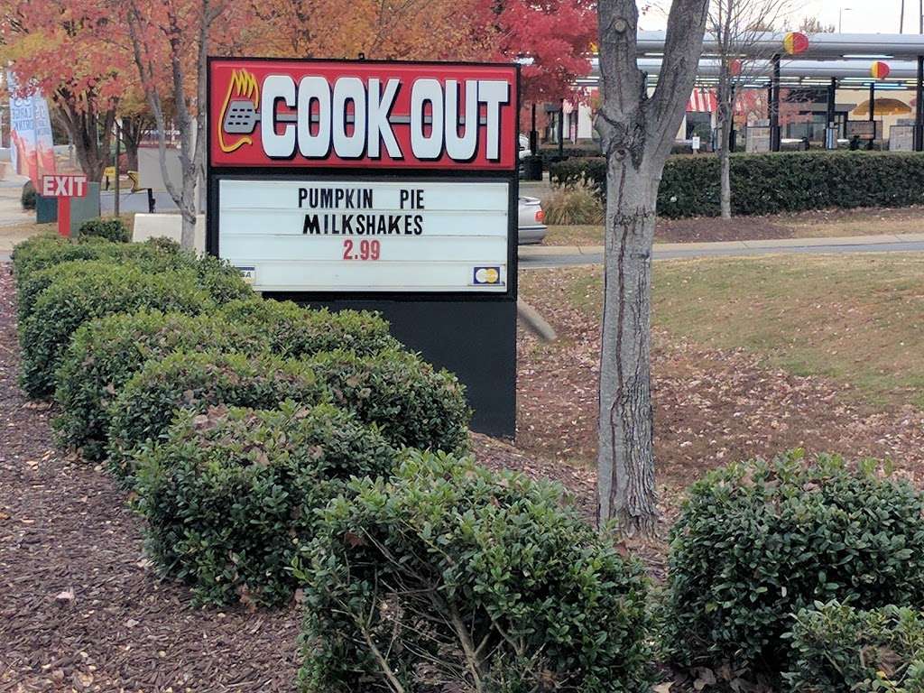 Cook Out | 7771 Gateway Ln NW, Concord, NC 28027, USA | Phone: (704) 979-1262