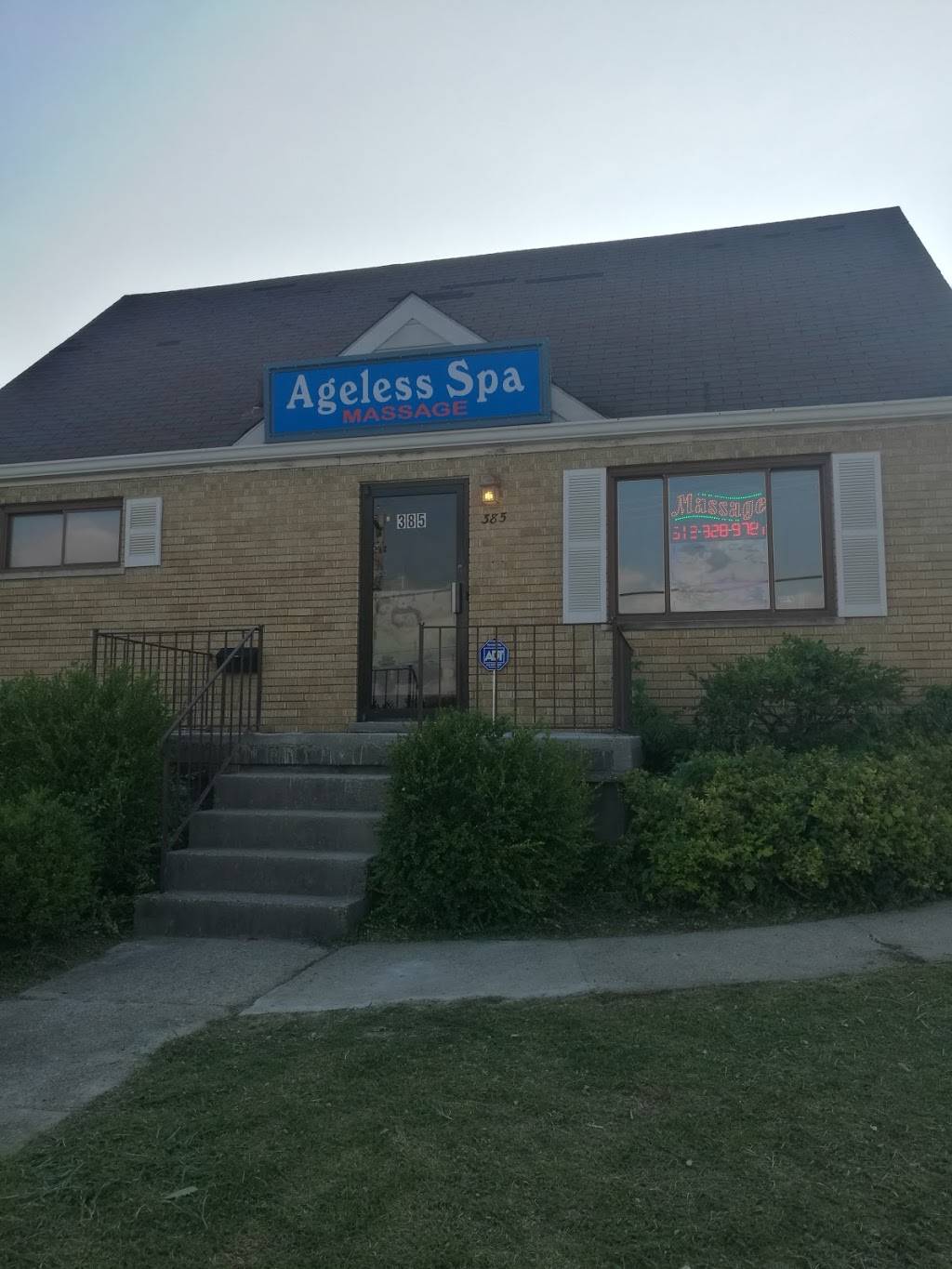 Ageless Spa | 385 Anderson Ferry Rd, Cincinnati, OH 45238, USA | Phone: (513) 328-9781
