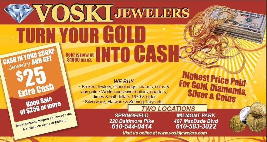 Voski Jewelers | 228 Baltimore Pike, Springfield, PA 19064, USA | Phone: (610) 544-0414