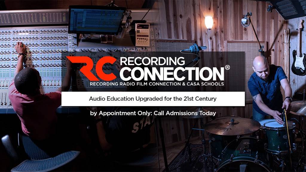 Recording Connection Audio Institute | 8601 Lomas Blvd NE, Albuquerque, NM 87112, USA | Phone: (505) 221-6042