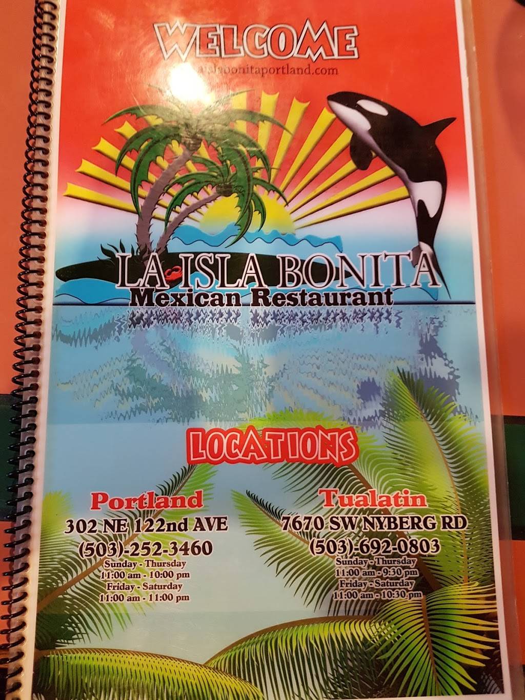 La Isla Bonita Mexican Restaurant | 302 NE 122nd Ave, Portland, OR 97230, USA | Phone: (503) 252-3460