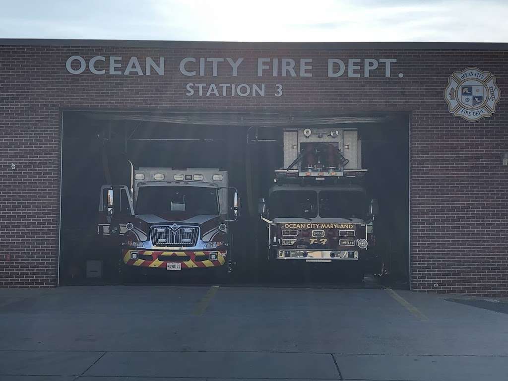 Ocean City Fire Department Station #3 | 7401 Coastal Hwy, Ocean City, MD 21842, USA | Phone: (410) 524-3057