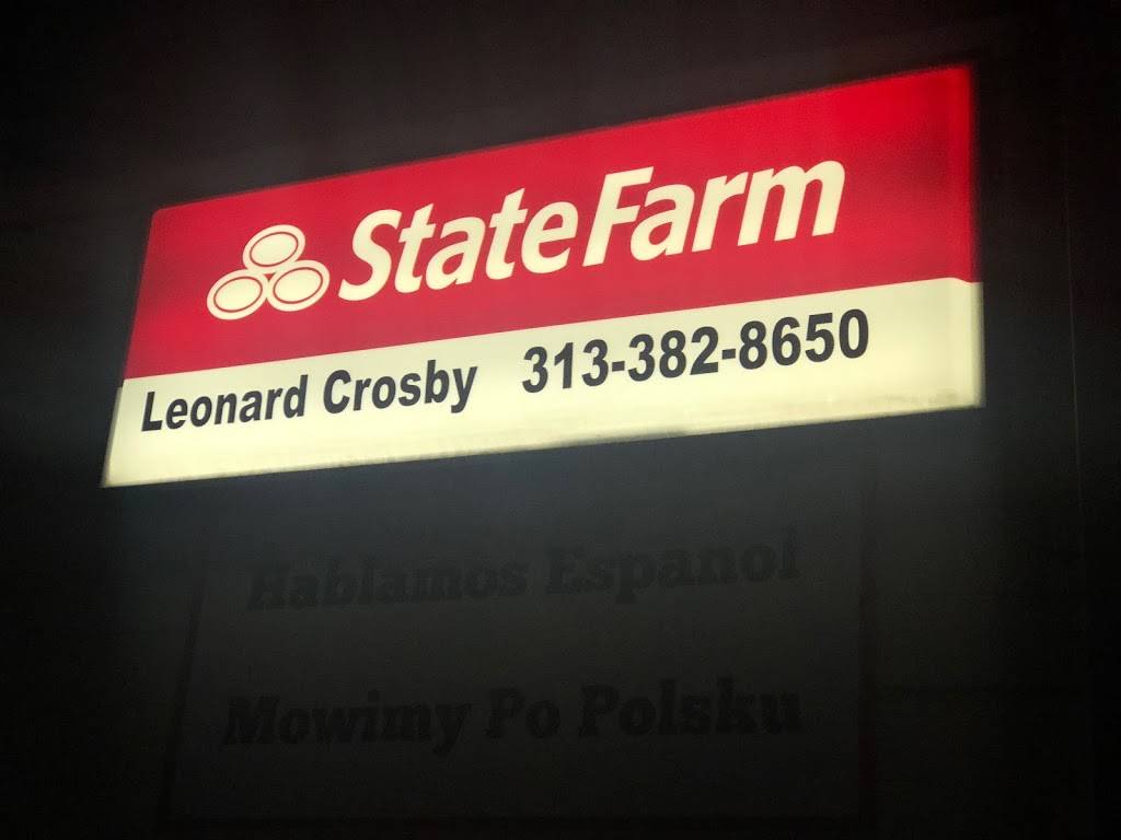 Leonard Crosby - State Farm Insurance Agent | 5236 Allen Rd, Allen Park, MI 48101, USA | Phone: (313) 382-8650