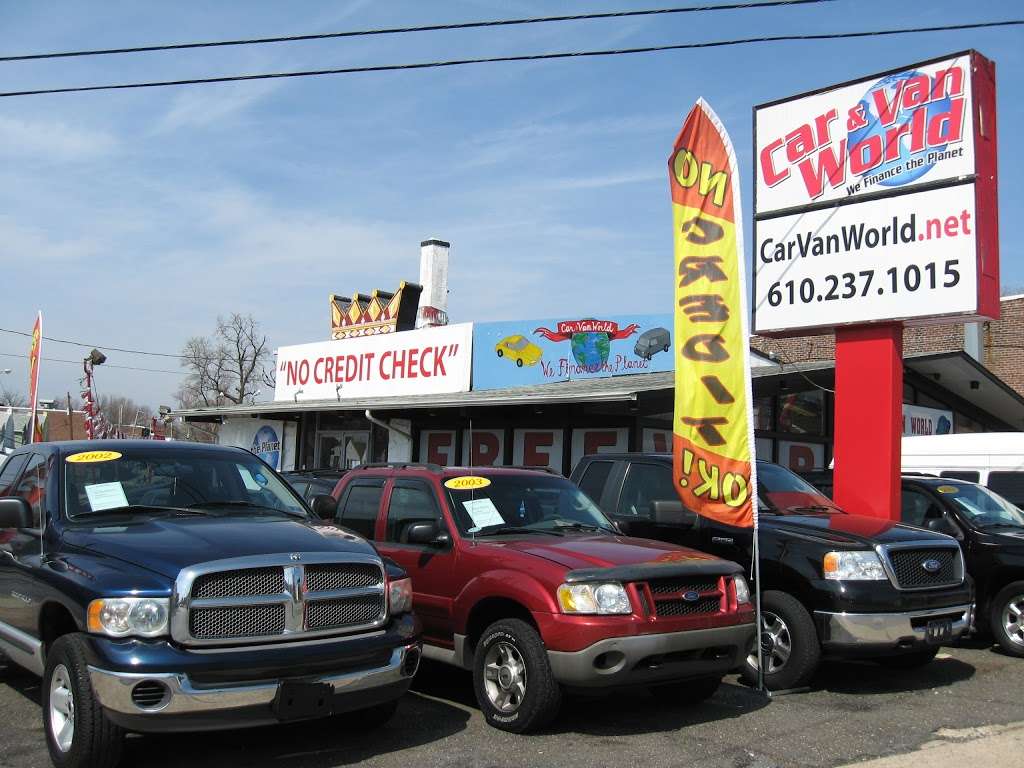 Car & Van World | 577 Chester Pike, Prospect Park, PA 19076, USA | Phone: (610) 237-1015