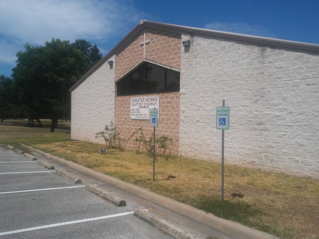 Greater Works Baptist Church | 4000 Tannehill Ln, Austin, TX 78721, USA | Phone: (512) 928-9140