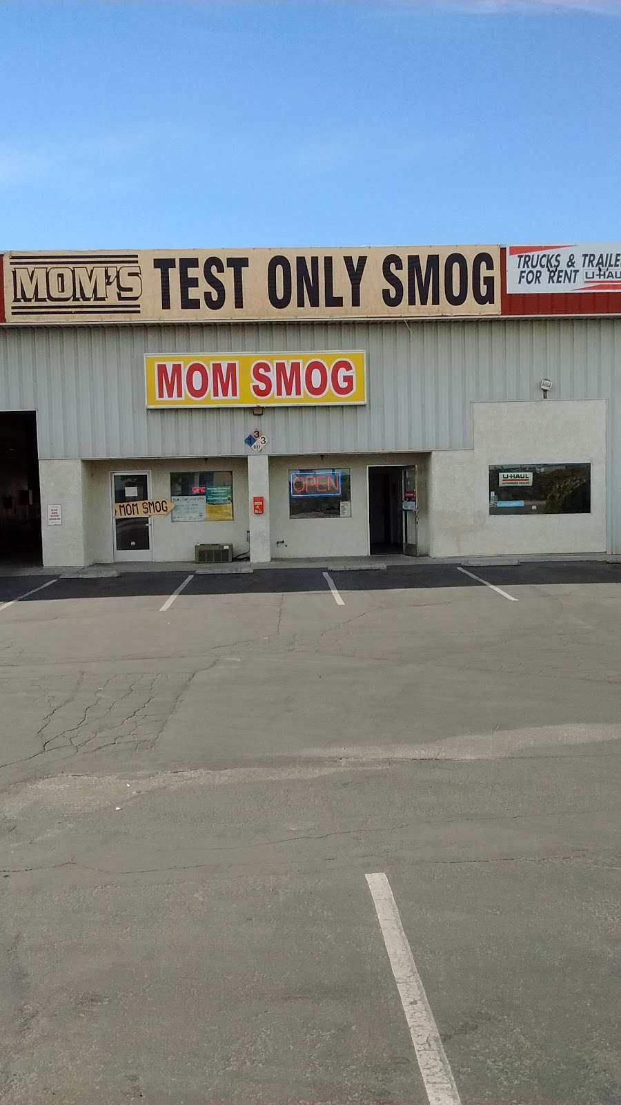 MOMs Test Only Smog | 16701 Walnut St A, Hesperia, CA 92345, USA | Phone: (760) 244-2103