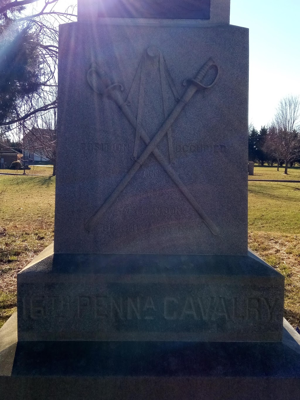 16 th Pennsylvania Cavalry Memorial | 1274-1128 Highland Ave Rd, Gettysburg, PA 17325, USA