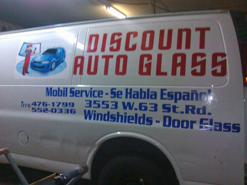 Discount Auto Glass | 3553 W 63rd St, Chicago, IL 60629, USA | Phone: (773) 476-1799