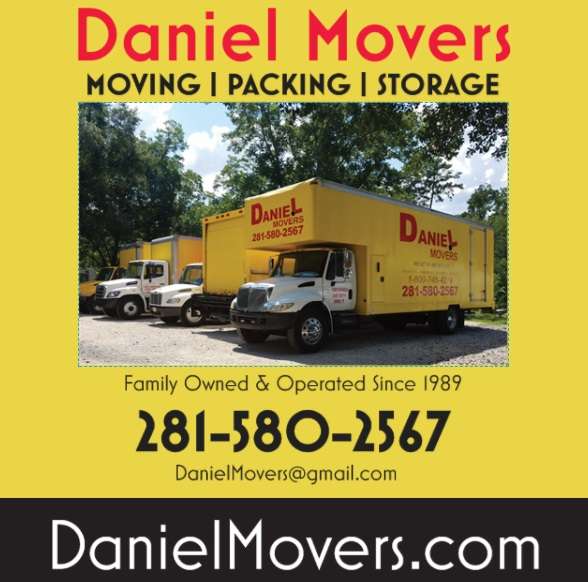Daniel Movers | 17235 Bamwood Rd, Houston, TX 77090, USA | Phone: (281) 580-2567