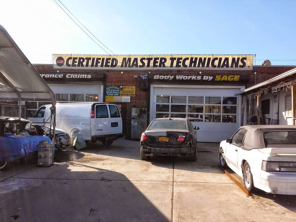 Sage Auto Body & Repair | 70-14 Garfield Ave, Woodside, NY 11377, USA | Phone: (718) 672-1904