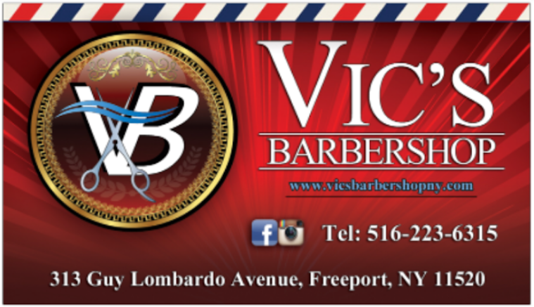 Vics Barber Shop | 313 Guy Lombardo Ave, Freeport, NY 11520, USA | Phone: (516) 223-6315
