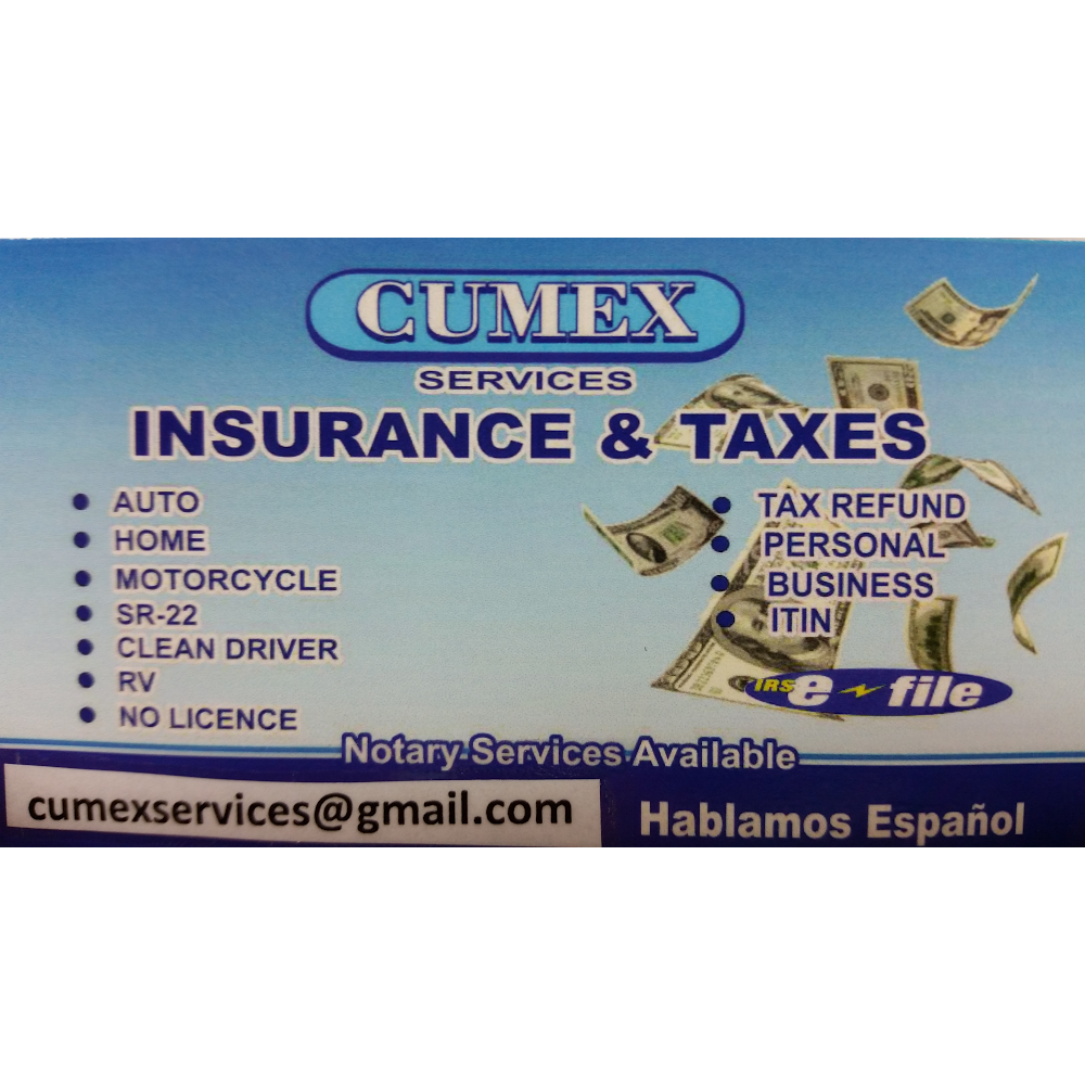 CUMEX INSURANCE & MORE | 6036 N 43rd Ave #4, Glendale, AZ 85301, USA | Phone: (623) 322-9664