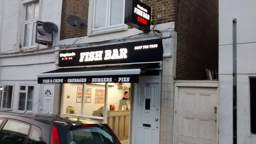 Claylands Fish Bar | 2 Claylands Rd, London SW8 1NY, UK | Phone: 020 7793 7550