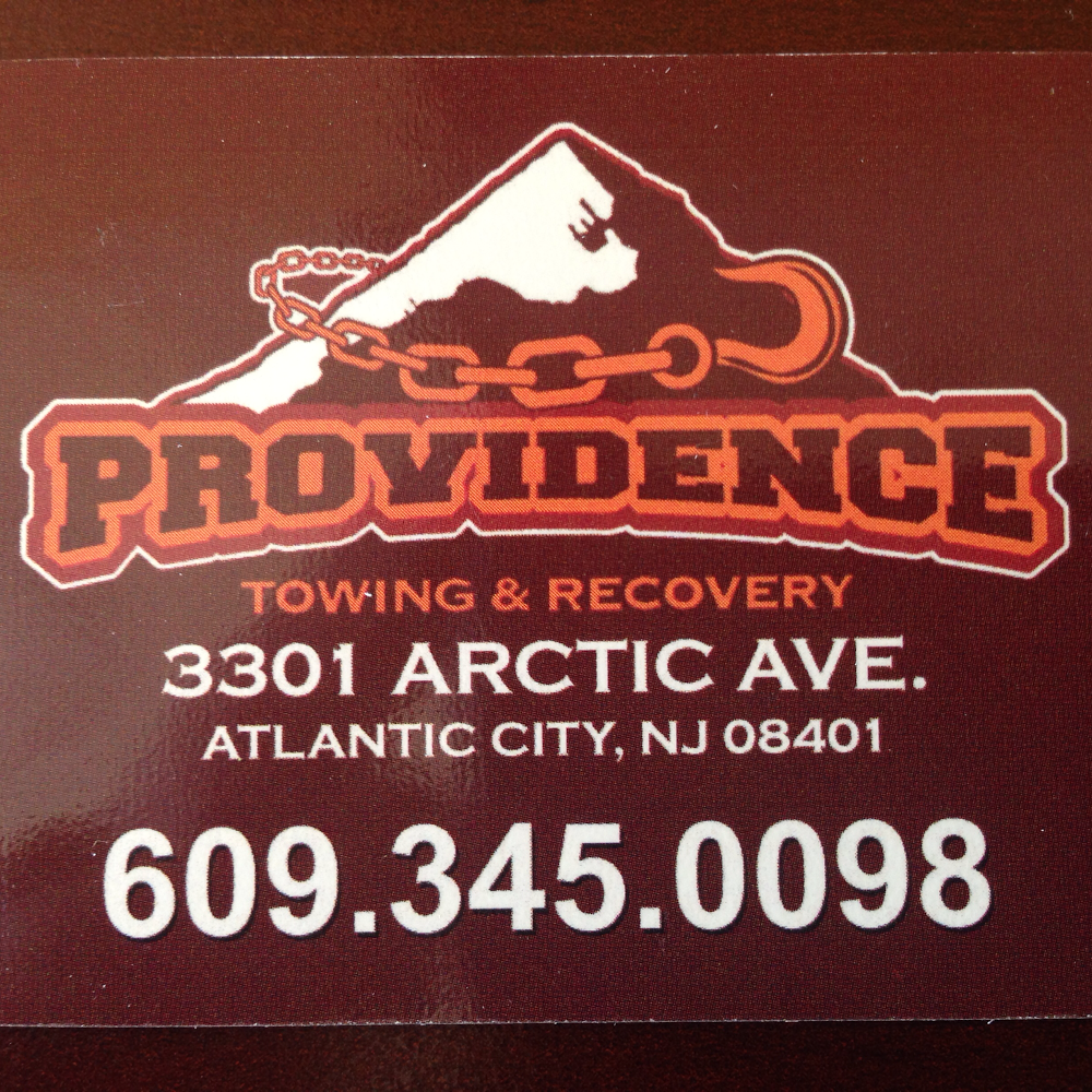 Providence Towing & Recovery | 3301 Arctic Ave, Atlantic City, NJ 08401, USA | Phone: (609) 345-0098
