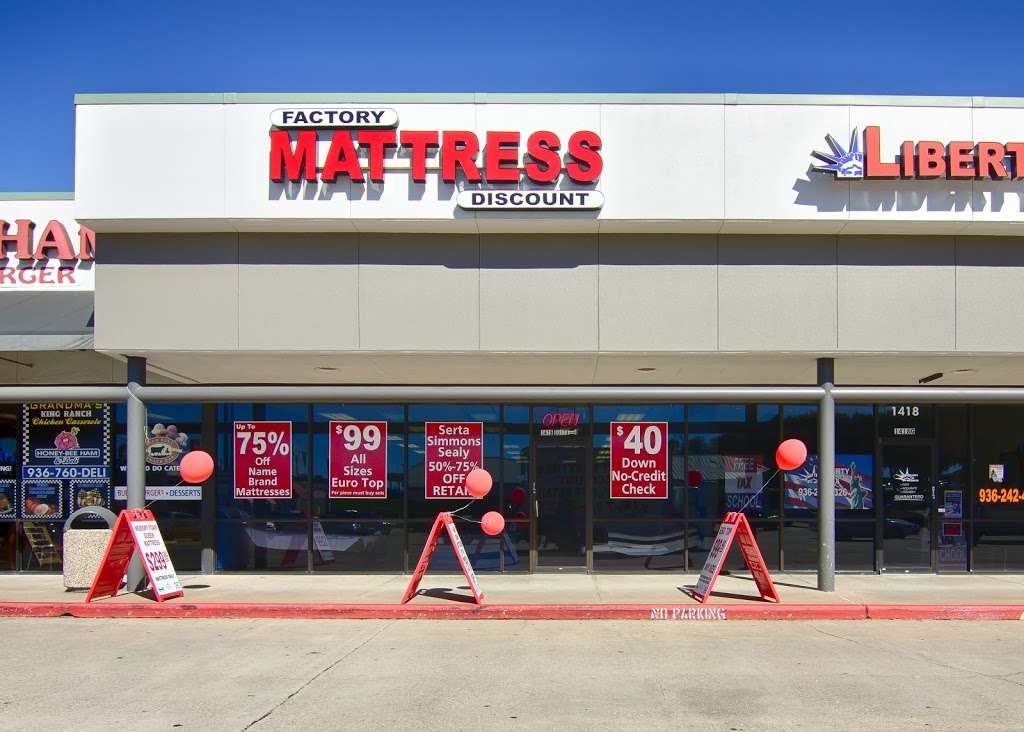 Mattress Brands Discounters | 1418 N Loop 336 W h, Conroe, TX 77304, USA | Phone: (936) 756-2023