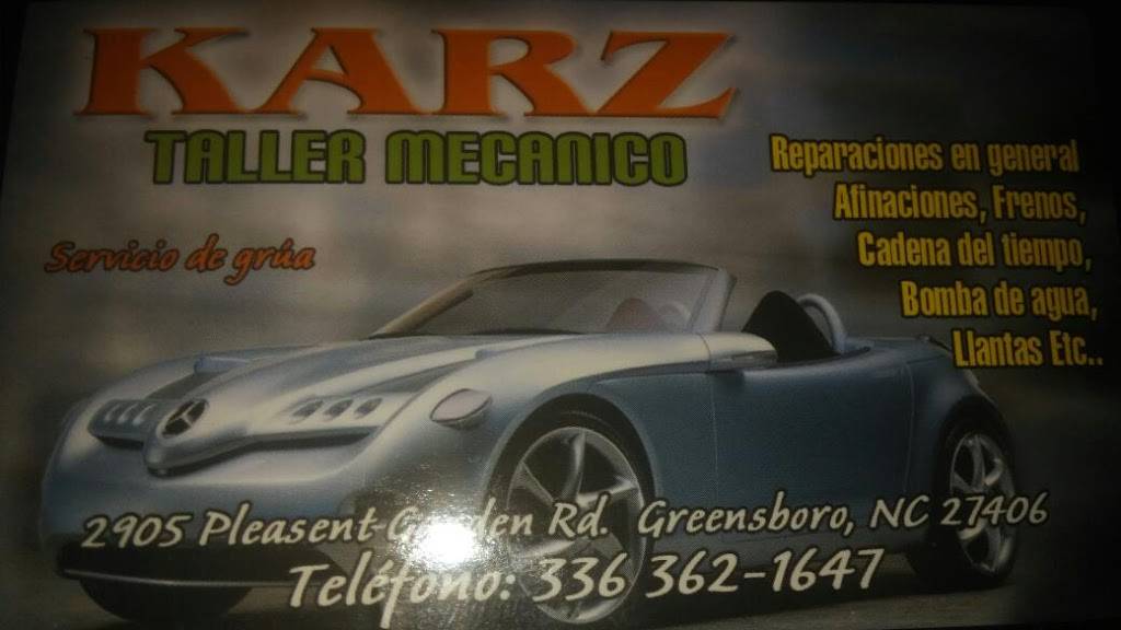 karz auto Repair | 2905 Pleasant Garden Rd, Greensboro, NC 27406, USA | Phone: (336) 362-1647