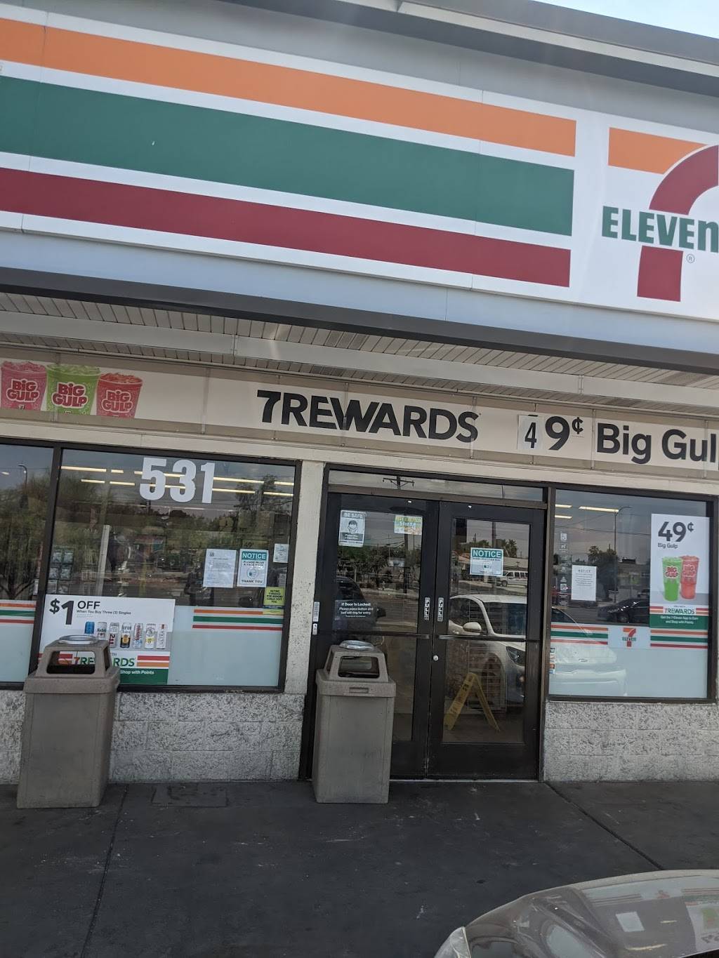 7-Eleven | 531 E Sahara Ave, Las Vegas, NV 89104, USA | Phone: (702) 733-7335