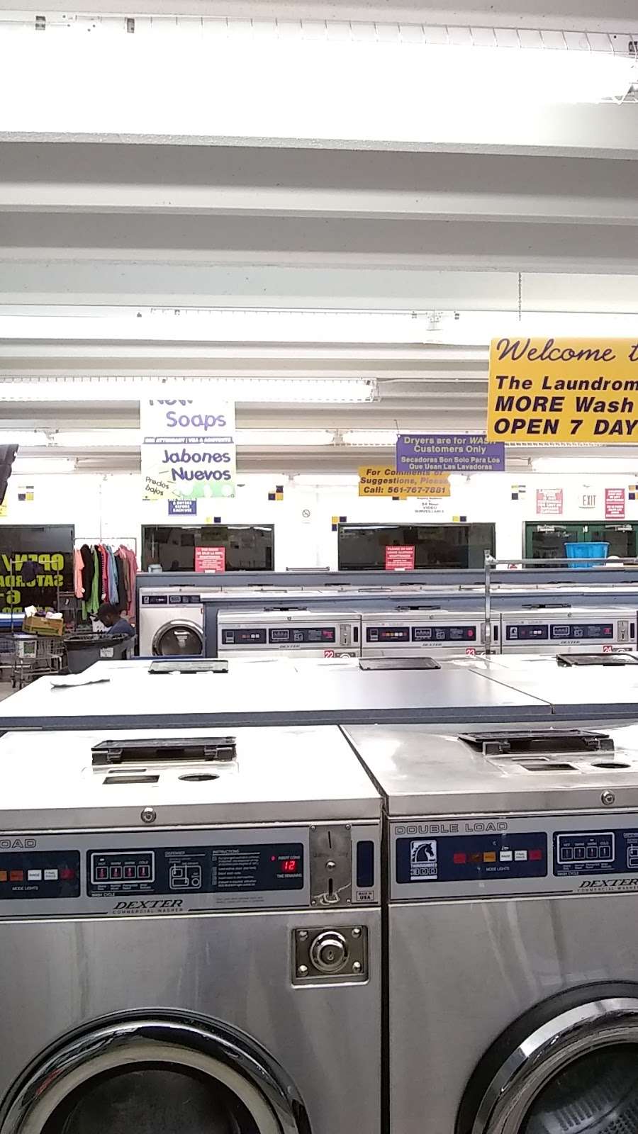 Laundry Time Laundromat | 4360 Lake Worth Rd, Lake Worth, FL 33461, USA | Phone: (561) 439-9995