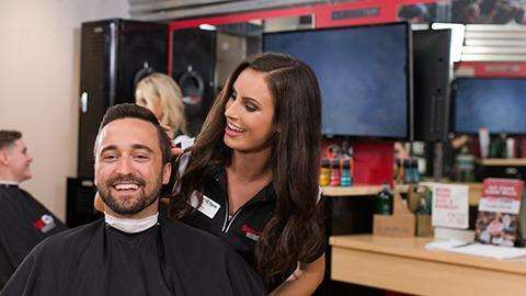 Sport Clips Haircuts of Freehold - Golden Corral Plaza | 3520 Route 9, South, Freehold Township, NJ 07728, USA | Phone: (732) 577-0577