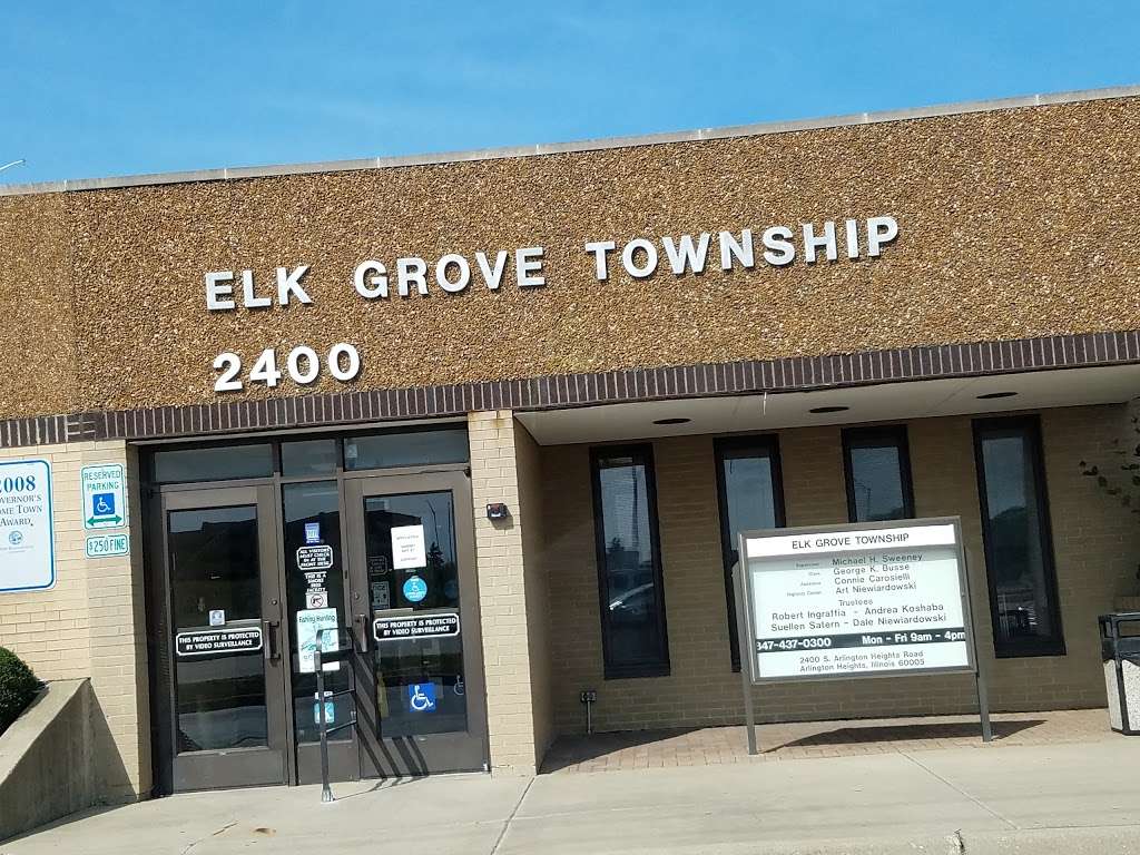 Elk Grove Township Office | 2400 S Arlington Heights Rd, Arlington Heights, IL 60005, USA | Phone: (847) 437-0300