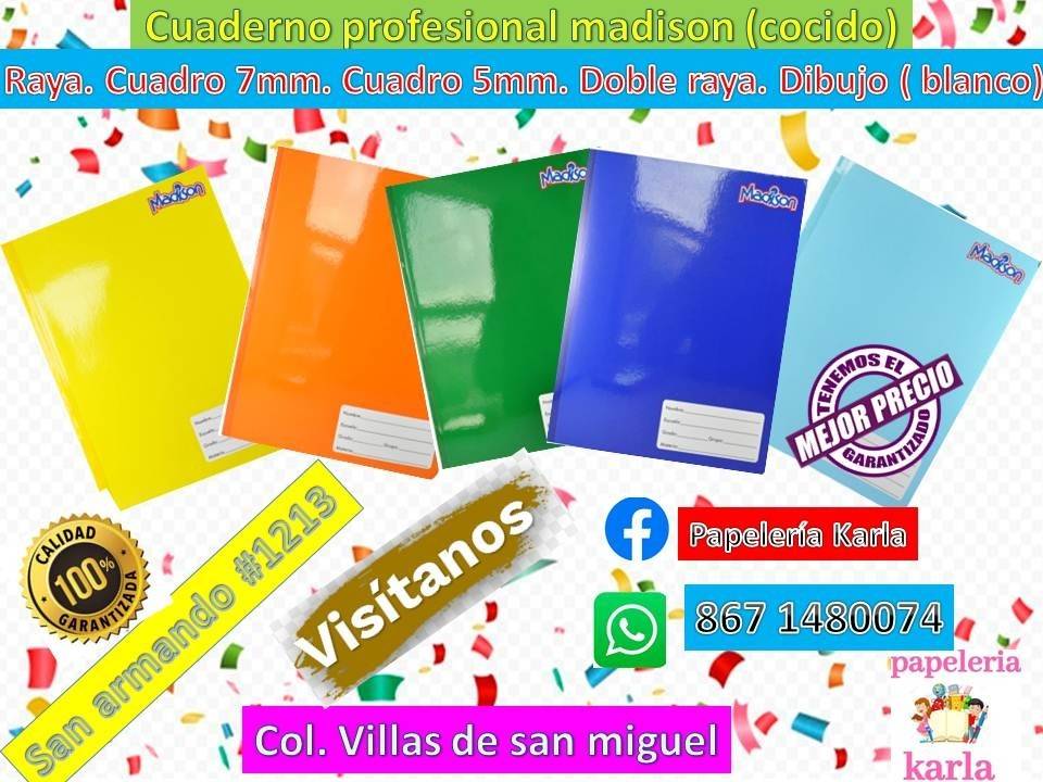 Papeleria Karla | Calle San Armando 1213, Villas de San Miguel, 88000 Nuevo Laredo, Tamps., Mexico | Phone: 867 148 0074