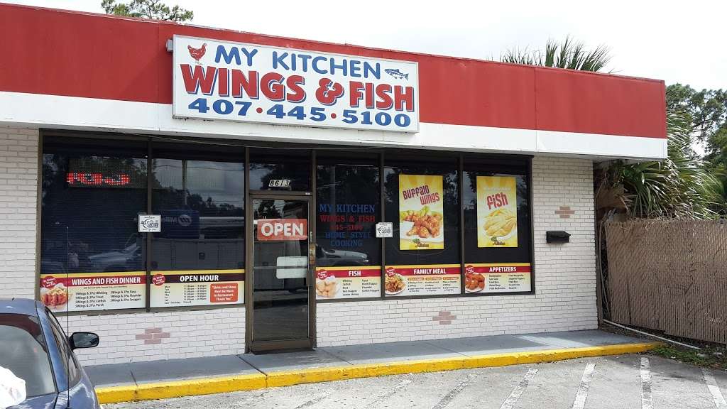 My Kitchen Wings & Fish 8613 Forest City Rd, Orlando, FL 32810