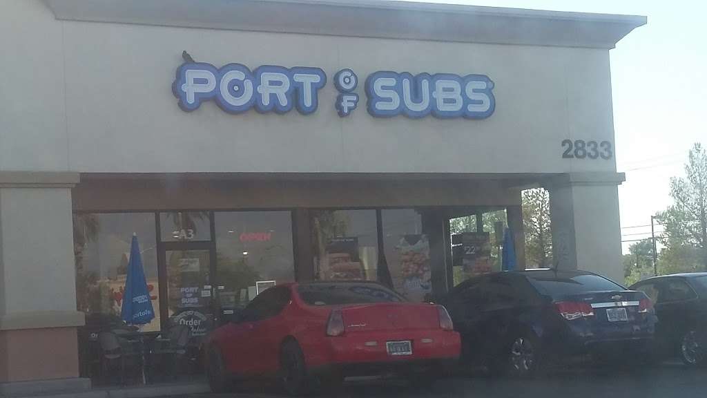 Port of Subs | 2833 E Desert Inn Rd #3, Las Vegas, NV 89121, USA | Phone: (702) 894-9588